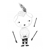 Digitale posterset kinderkamer